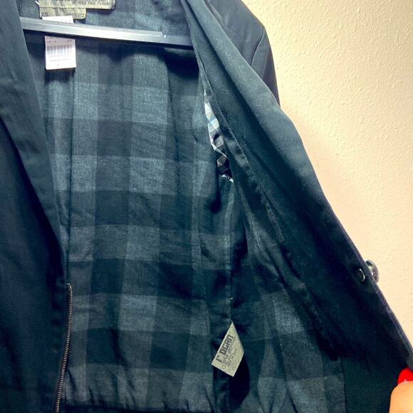 NWT I’OGAN Women Black Cropped Moto Blazer/Jacket from Barney’s New York Size XS - Picture 10 of 15